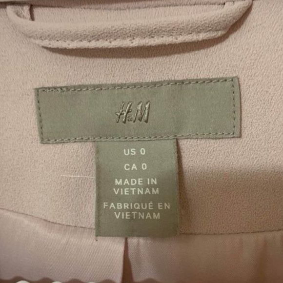 H and M Pink Blazer - Picture 2 of 2